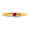 Birthstone and Diamond Mother's Ring Semi-Mount