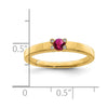 Birthstone and Diamond Mother's Ring Semi-Mount