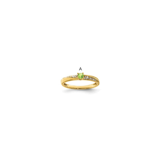 Family Jewelry Diamond Semi-Set Ring