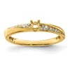Family Jewelry Diamond Semi-Set Ring