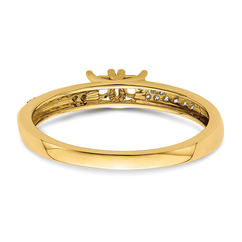 Family Jewelry Diamond Semi-Set Ring