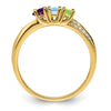 Family Jewelry Diamond Semi-Set Ring