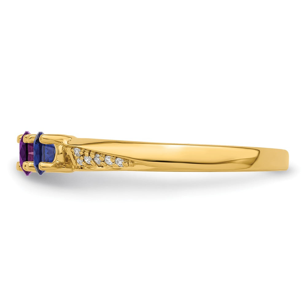 Family Jewelry Diamond Semi-Set Ring