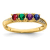 Family Jewelry Diamond Semi-Set Ring