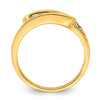 Birthstone and Diamond Mother's Ring Semi-Mount