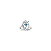 Sterling Silver Rhodium-plated Family Jewelry Mounting
