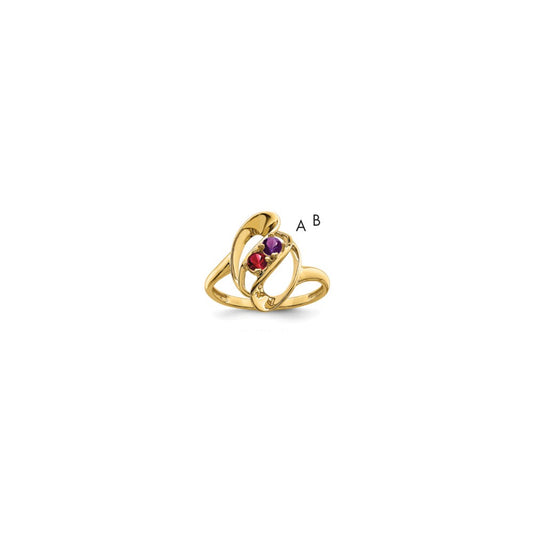 Family Jewelry Rings — Genuine Stones