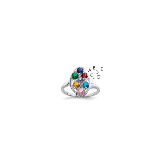 Family Jewelry Rings — Genuine Stones