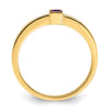Birthstone and Diamond Mother's Ring Semi-Mount