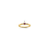 Birthstone and Diamond Mother's Ring Semi-Mount