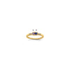 Birthstone and Diamond Mother's Ring Semi-Mount