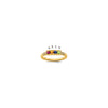 Birthstone and Diamond Mother's Ring Semi-Mount