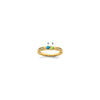 Birthstone and Diamond Mother's Ring — Genuine Stones