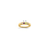 Birthstone and Diamond Mother's Ring Semi-Mount