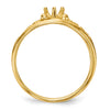 14k 1 Stone Family Ring Mounting