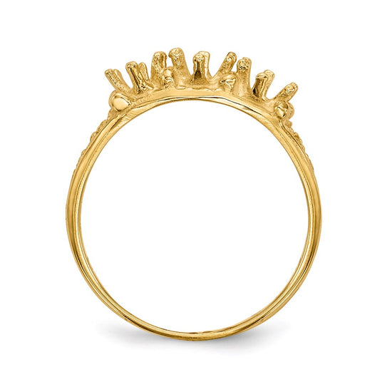 14k 3 Stone Family Ring Mounting