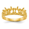 14k 4 Stone Family Ring Mounting