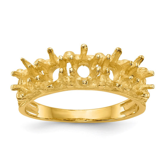 14k 5 Stone Family Ring Mounting