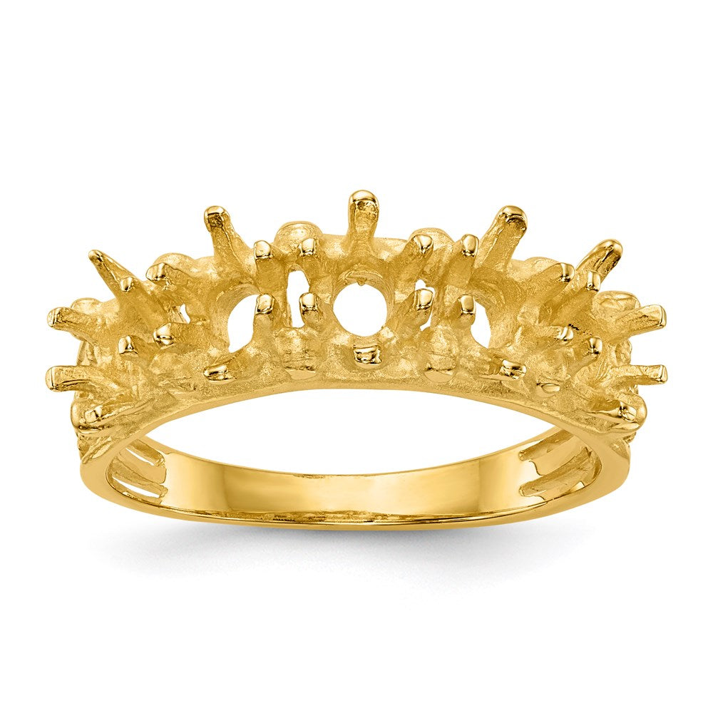 14k 5 Stone Family Ring Mounting