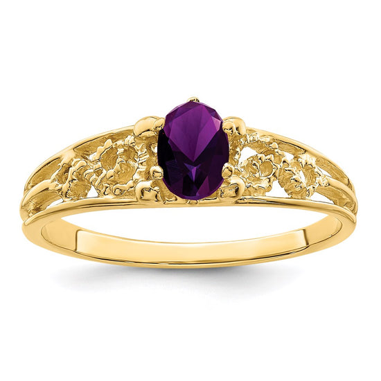 Birthstone Mother's Ring — Synthetic Stones
