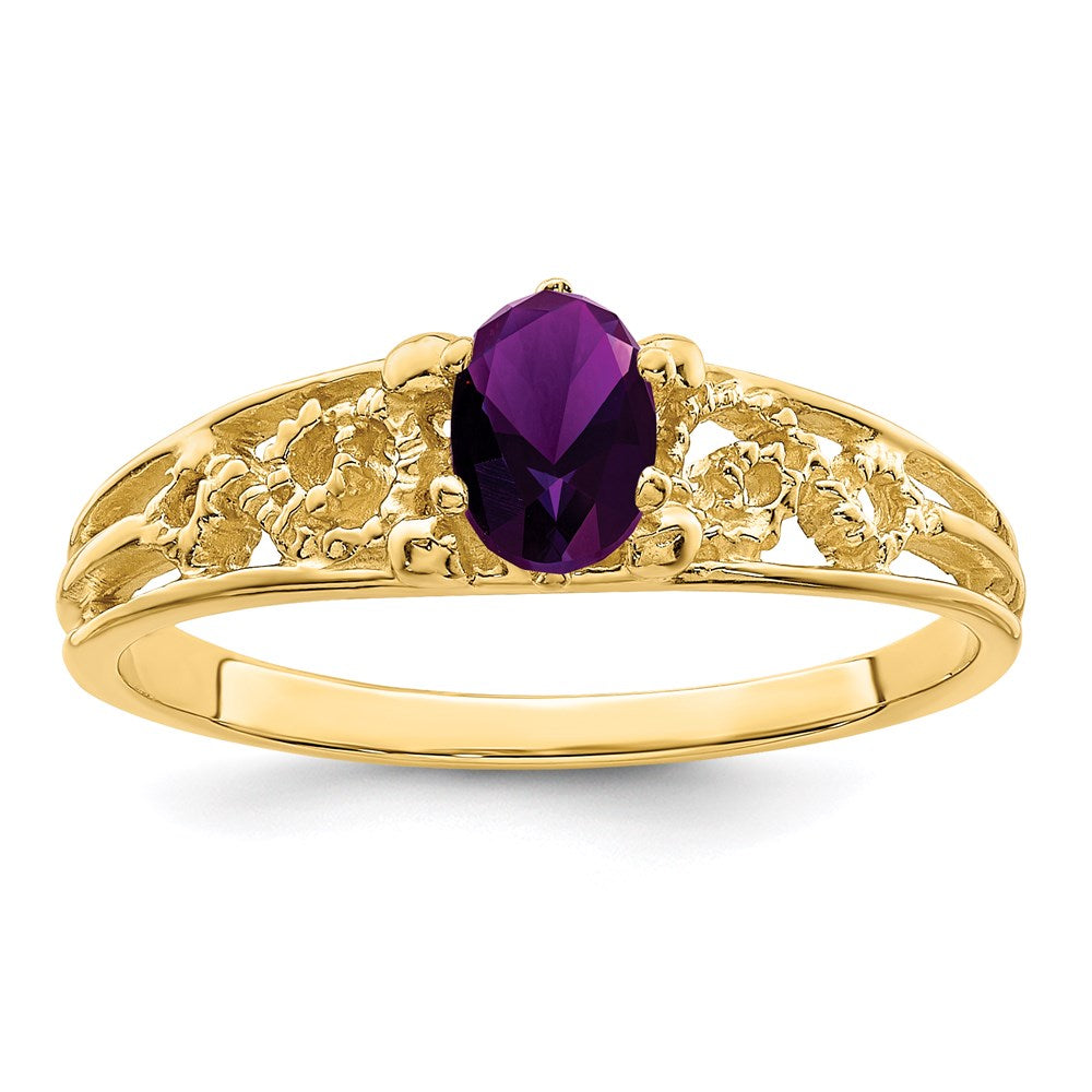Birthstone Mother's Ring — Synthetic Stones