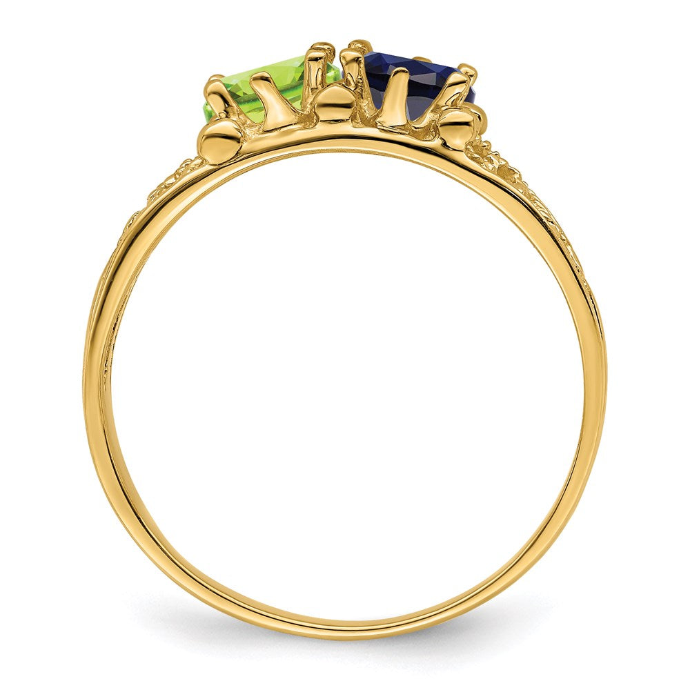 Birthstone Mother's Ring — Genuine Stones