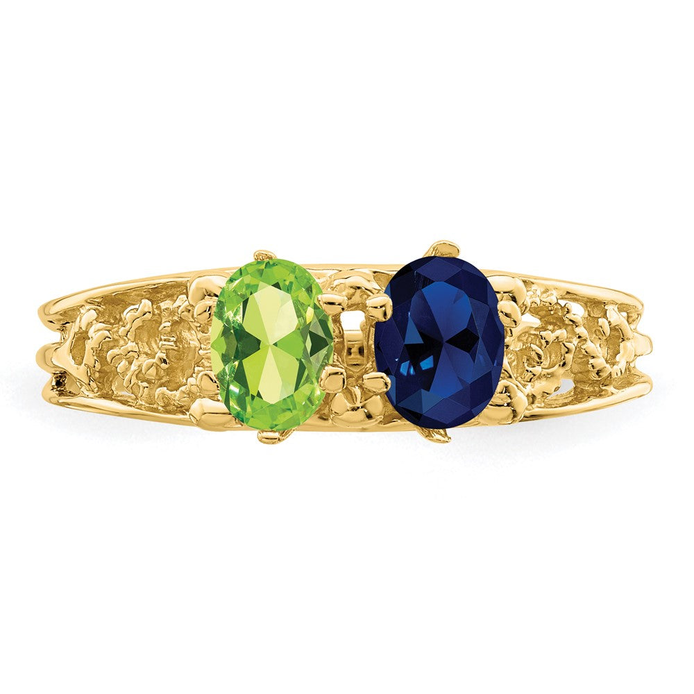 Birthstone Mother's Ring — Genuine Stones