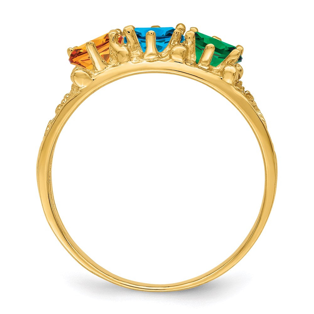 Birthstone Mother's Ring — Genuine Stones