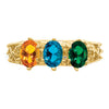 Birthstone Mother's Ring — Genuine Stones