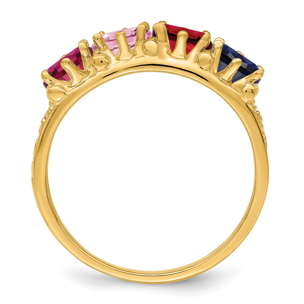 Birthstone Mother's Ring — Genuine Stones