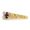 Birthstone Mother's Ring — Synthetic Stones