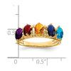 Birthstone Mother's Ring — Genuine Stones