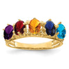 Birthstone Mother's Ring — Genuine Stones