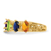 Birthstone Mother's Ring — Synthetic Stones