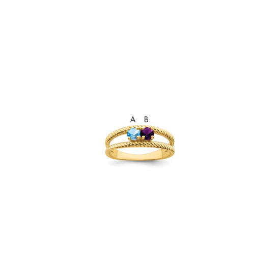 Family Jewelry Rings — Genuine Stones