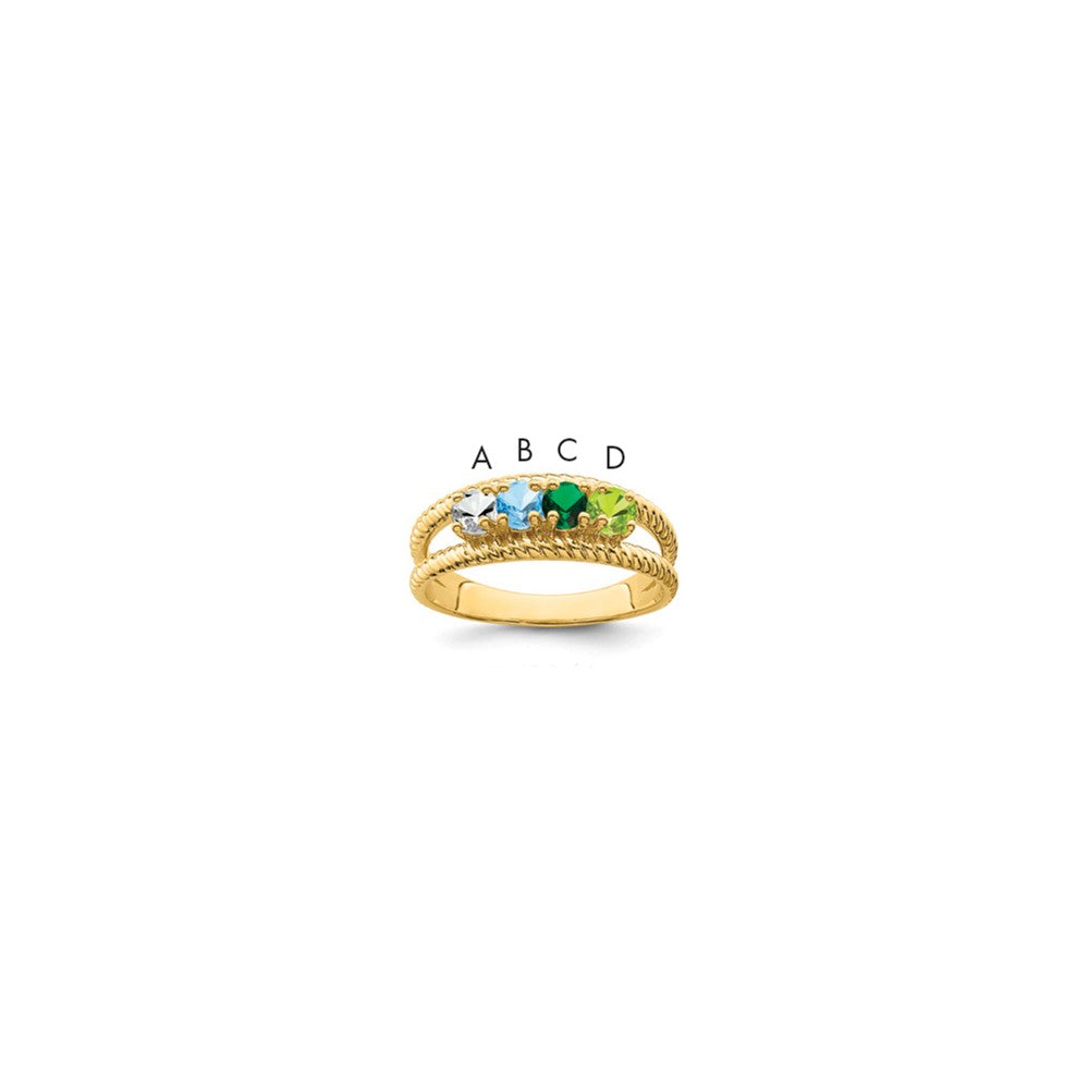 Family Jewelry Rings — Genuine Stones