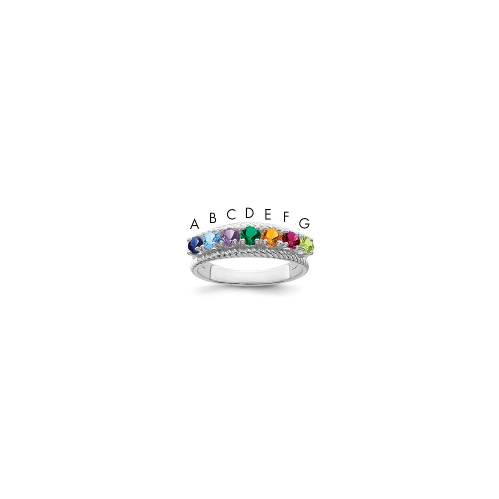 Family Jewelry Rings — Genuine Stones