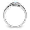 Birthstone and Diamond Mother's Ring