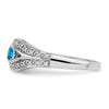 Birthstone and Diamond Mother's Ring