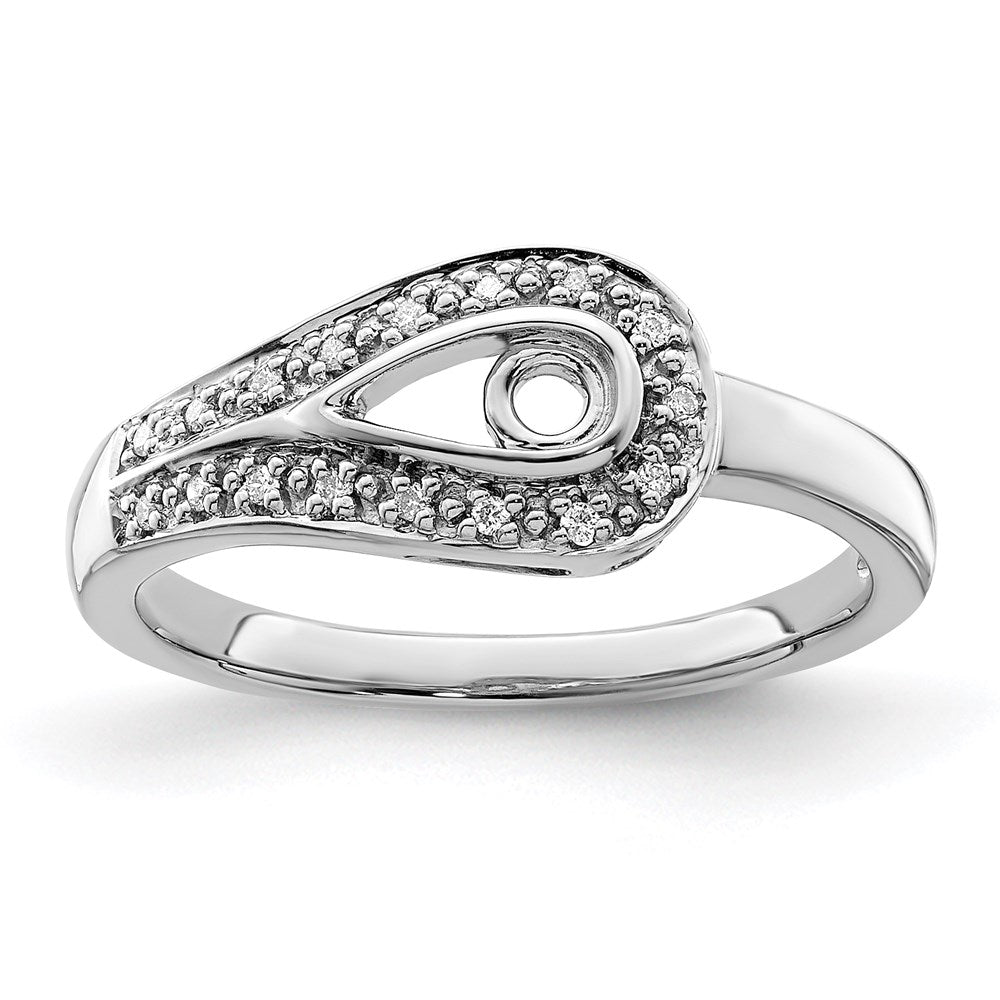 Birthstone and Diamond Mother's Ring