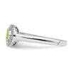 Birthstone and Diamond Mother's Ring