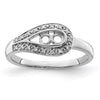 Birthstone and Diamond Mother's Ring