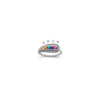 Birthstone and Diamond Mother's Ring