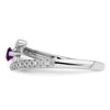 14K Mother's Ring with Diamonds and Either Genuine or Synthetic Stones (1 to 6 stones)