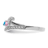 Family Jewelry Diamond Semi-Set Ring