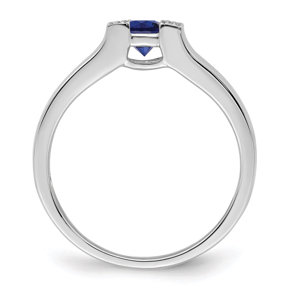 Birthstone and Diamond Mother's Ring Semi-Mount