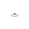 Birthstone and Diamond Mother's Ring Semi-Mount