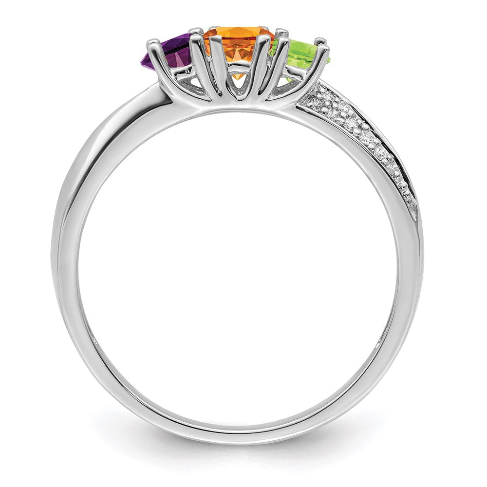 Family Jewelry Diamond Semi-Set Ring