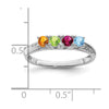 Family Jewelry Diamond Semi-Set Ring