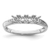 Family Jewelry Diamond Semi-Set Ring